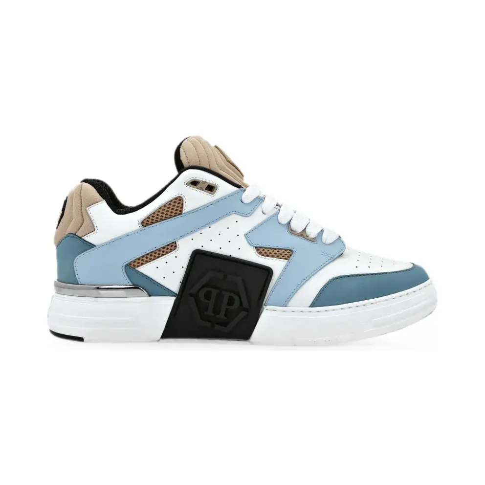 Philipp Plein Hexagon logo-detail panelled – White (SADSMSC3913PLE010N)