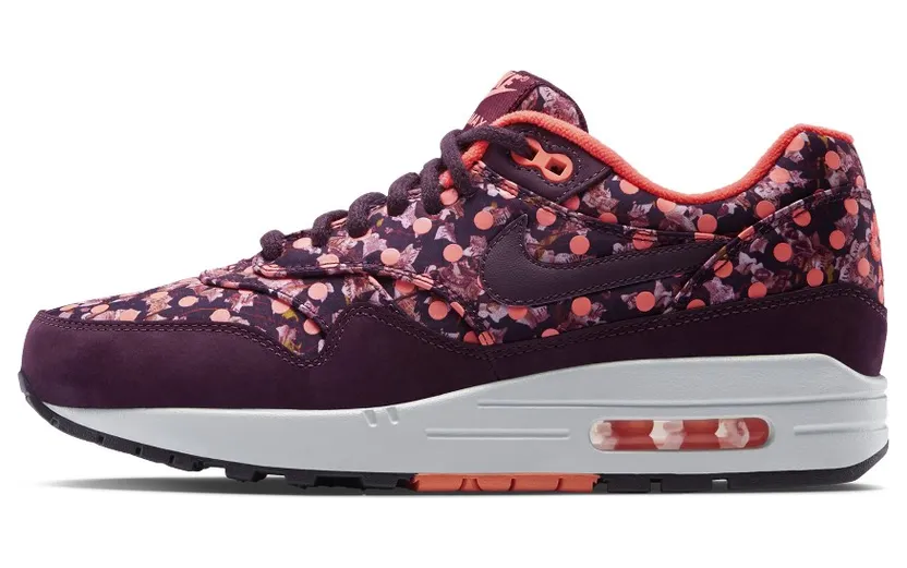 Nike x Liberty of London Air Max 1 Burgundy (540855-600)