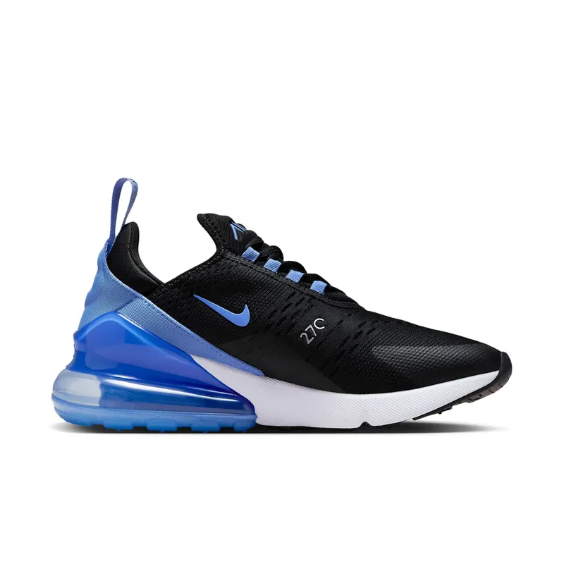 Nike Air Max 270 Black Metallic Silver Royal Pulse (AH6789-015)