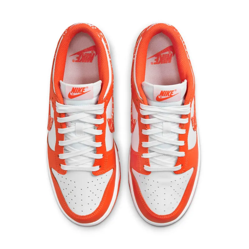 Nike Dunk Low Essential Paisley Pack Orange – “Orange / White” (DH4401-103)
