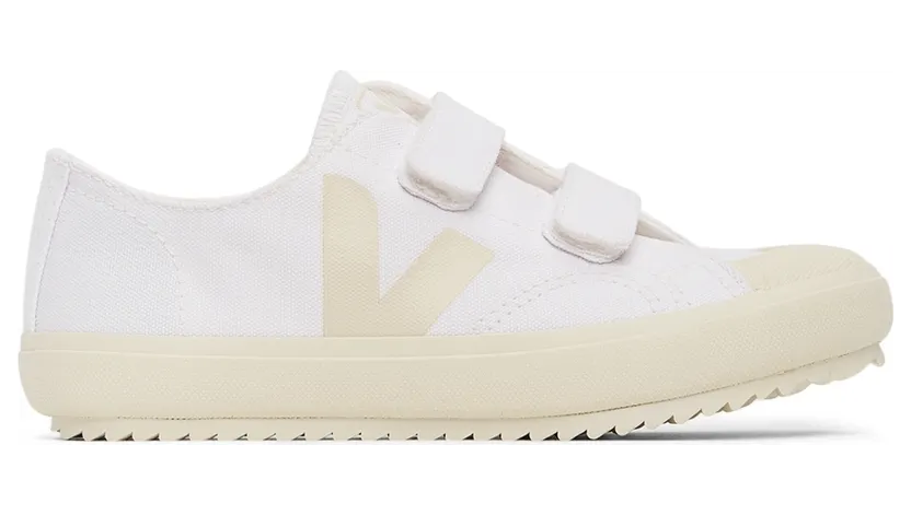 Veja Baby White Canvas Ollie (OV0101401)