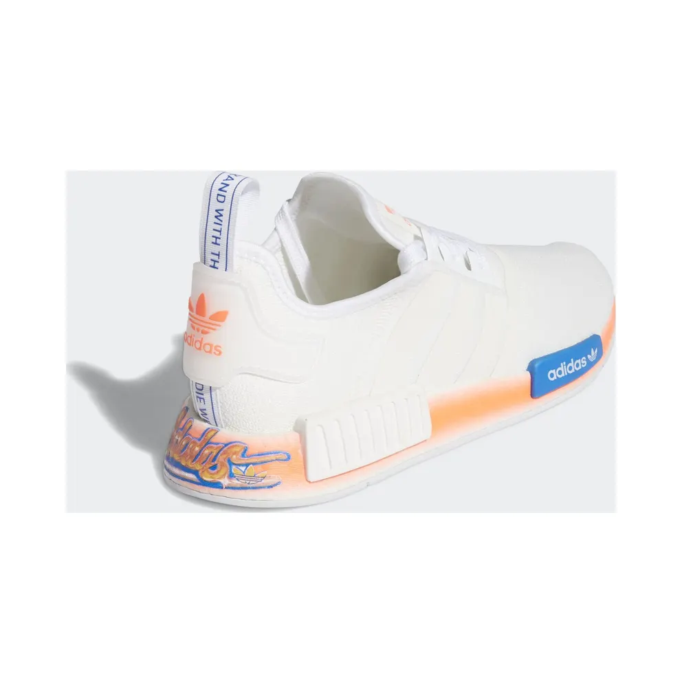 adidas NMD_R1 Cloud White Orange Cloud White/Cloud White/Cloud White (FV7852)