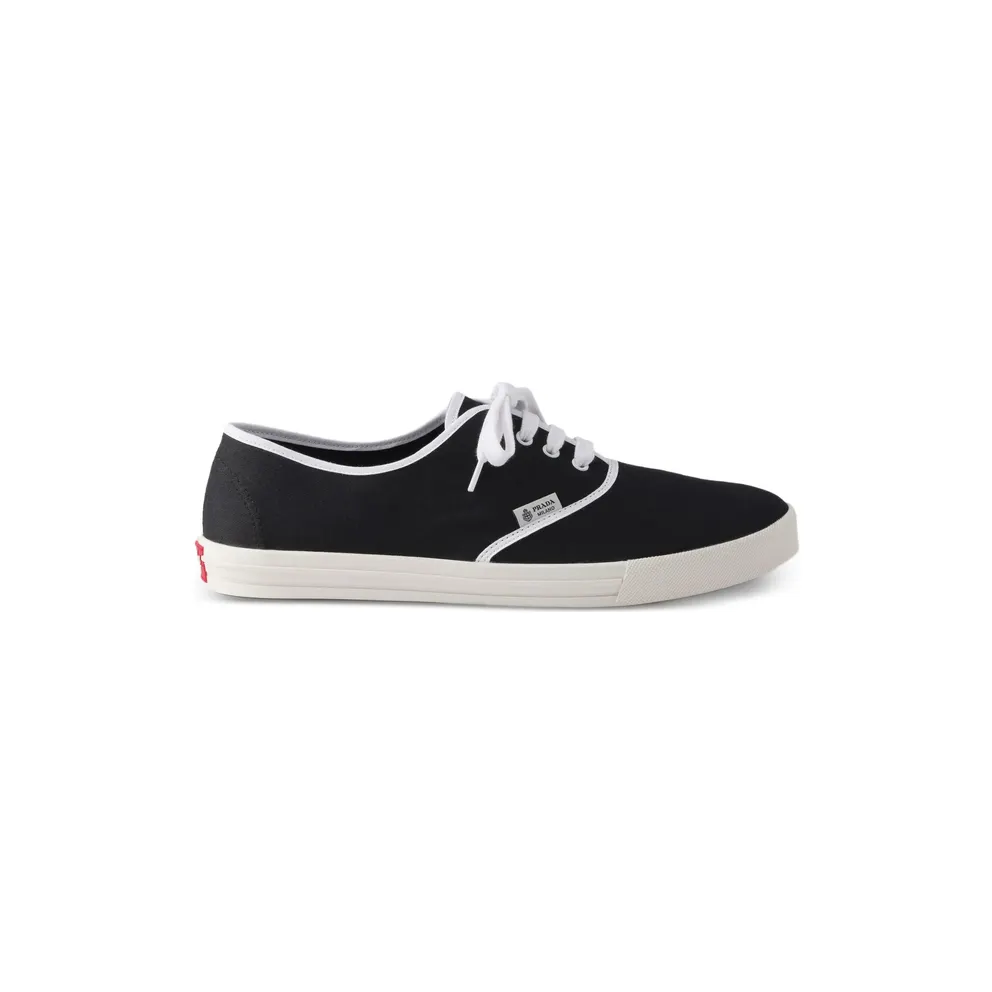 Prada Contrast-trim Lace-up “Black” (2EE467 F G000 3LKE F0632)