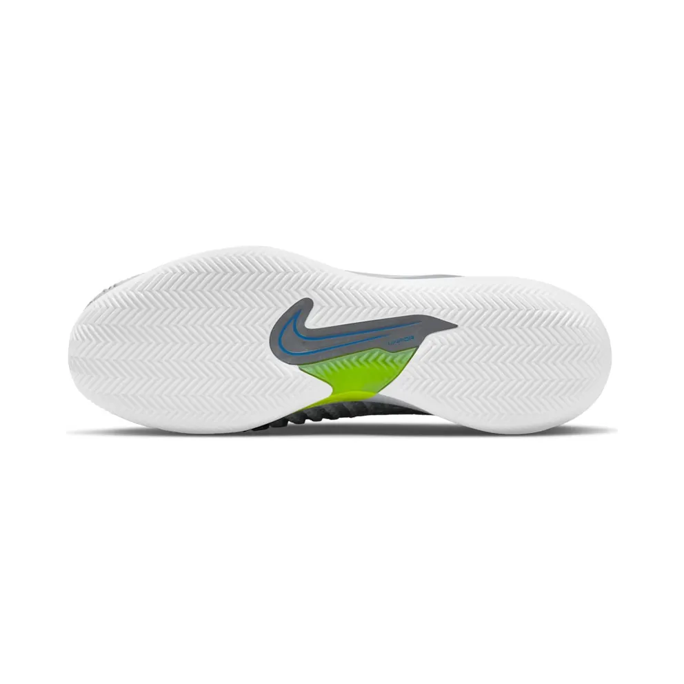 NikeCourt React Vapor Nxt (gravel) Black “Light Smoke Grey / Aluminium / Grey Fog / Hyper Royal” (CV0726-024)