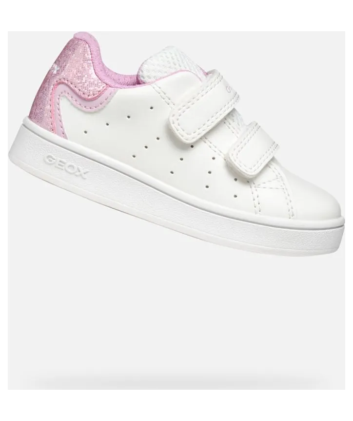 Geox sneaker Wit/Roze (B365MA054BJC0406)