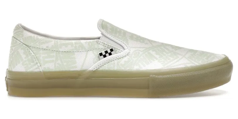 Vans Classic Slip-On Zumiez Glow In The Dark Checkerboard (VN0A5FCA5RM)