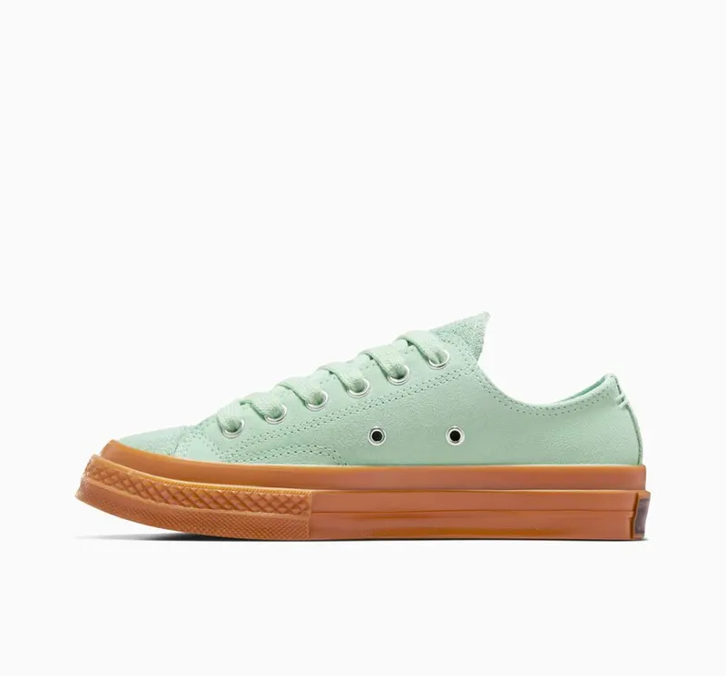 Converse Chuck 70 Suede Sticky Aloe/Gum Honey/Egret (A10136C)