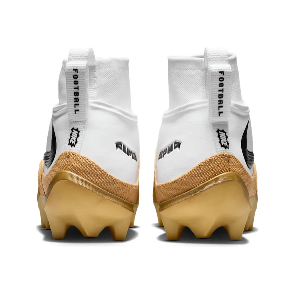 Nike Alpha Menace 5 Pro White Metallic Gold Black (HV7020-103)