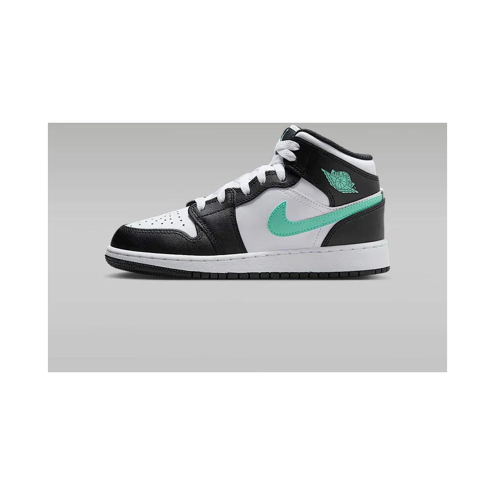Air Jordan 1 Mid Green Glow (GS) (DQ8423-103)