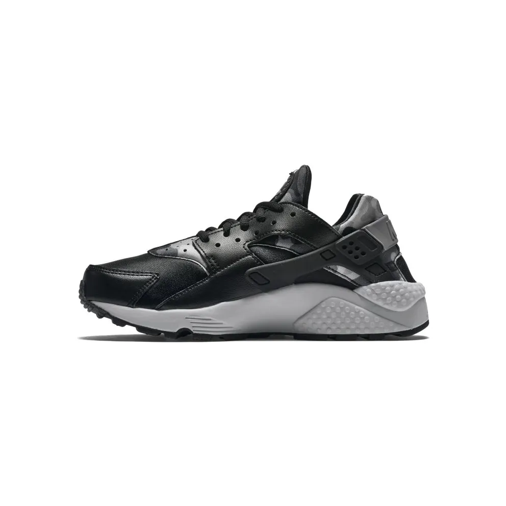 Nike Air Huarache Run Print Camo Black (W) Black/Cool Grey (725076-003)