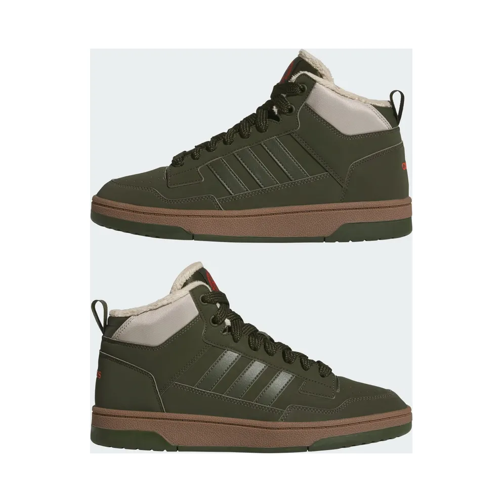Adidas Rapid Court Mid Winterized Night Cargo / Night Cargo / Wonder Beige (KI3908)