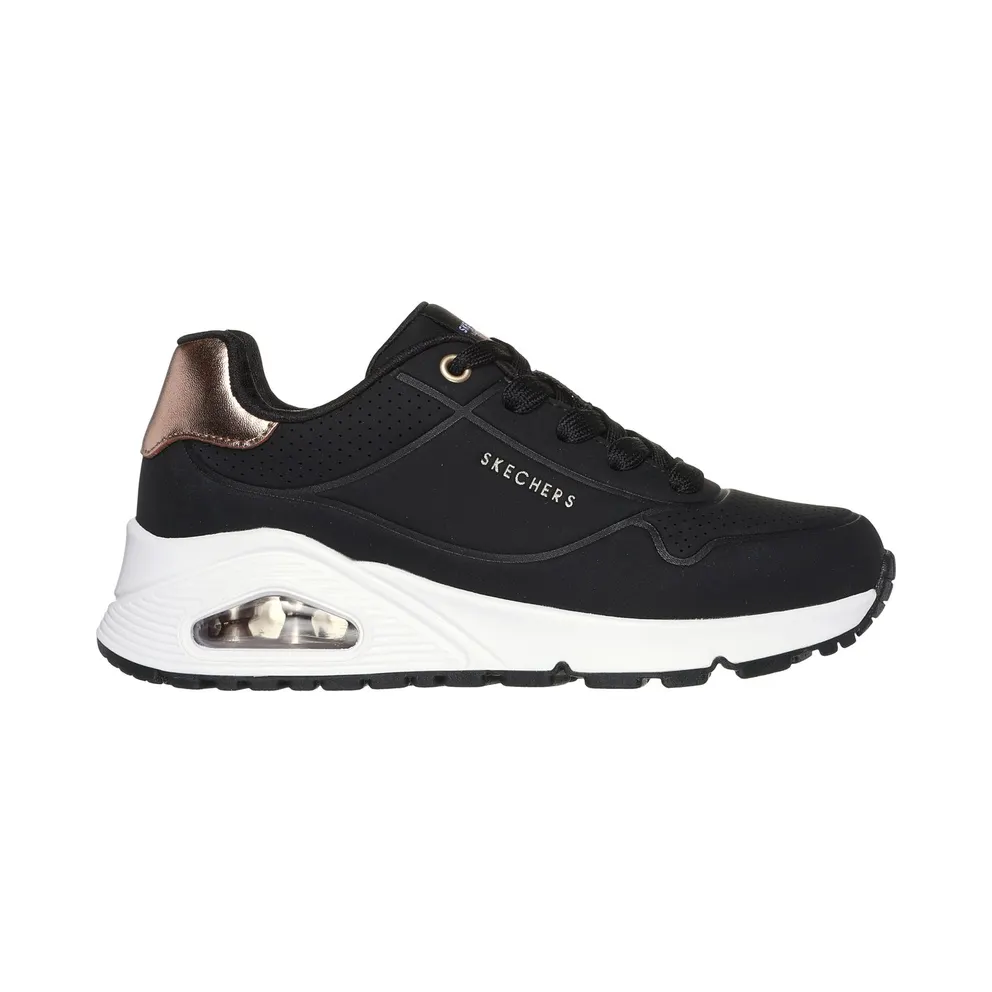 Skechers UNO Gen1 – Shimmer Away Sneaker Black
