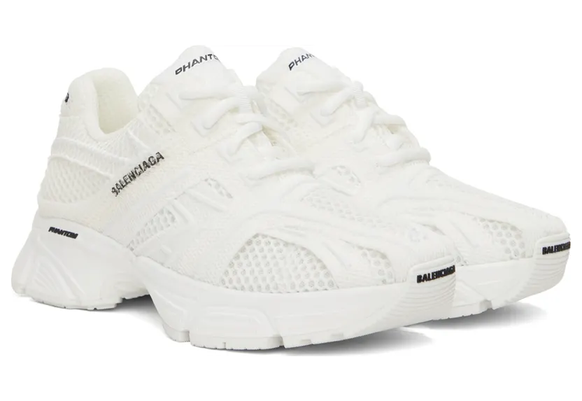 Balenciaga White Phantom Sneakers (678869-W2E92-9000) (4)