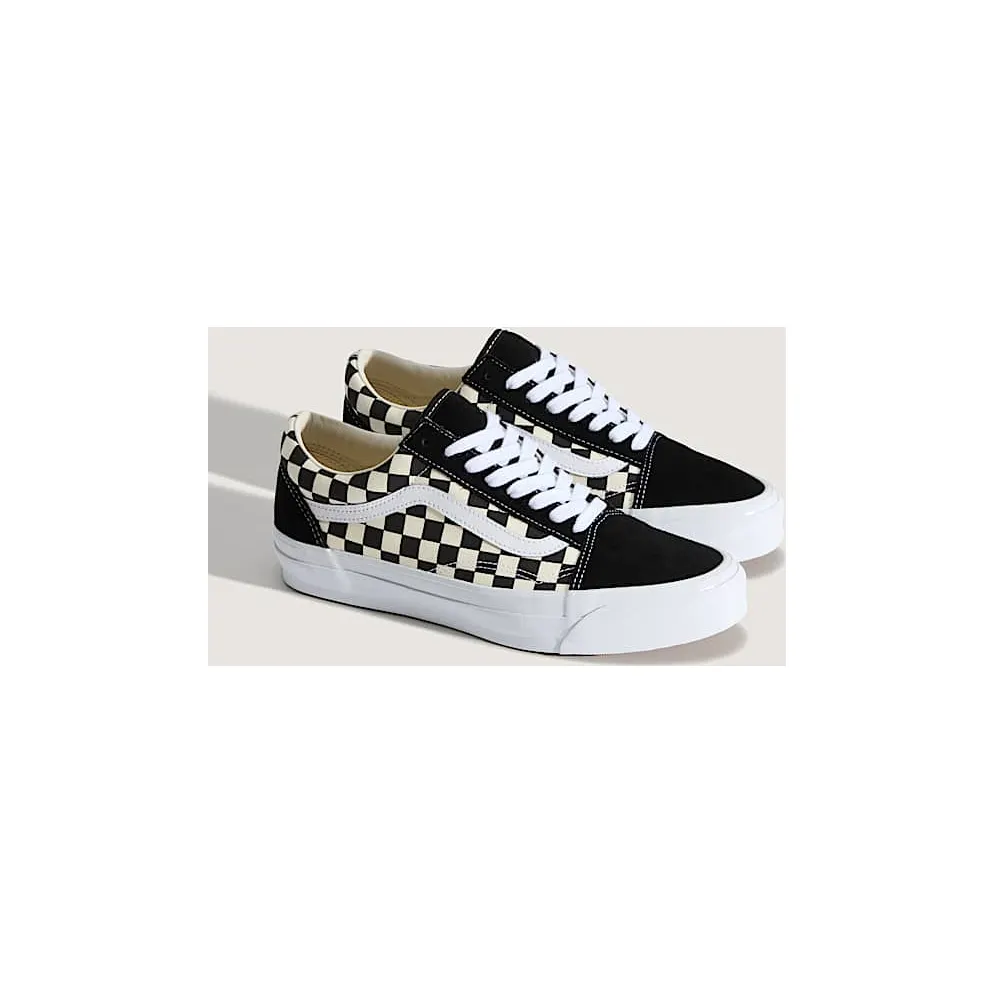 Vans Old Skool 36 LX Checkerboard White Black (VN000CQD2BO)