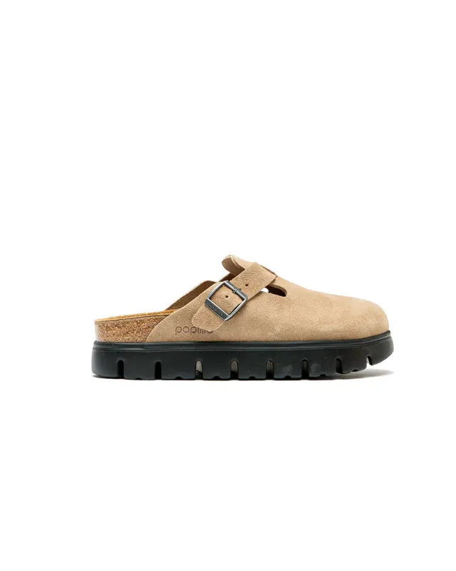 Birkenstock WMNS Boston Chunky Suede Leather (Narrow Fit) (1033084)