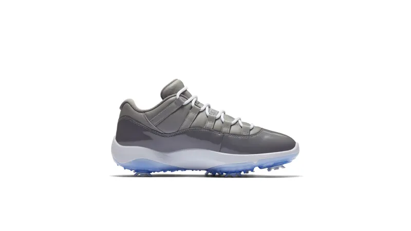 Jordan 11 Retro Low Golf Cool Grey Medium Grey/Gunsmoke-White (AQ0963-002)