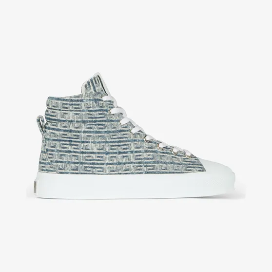 Givenchy City high-top sneakers in 4G jacquard (BH005LH18M-457)