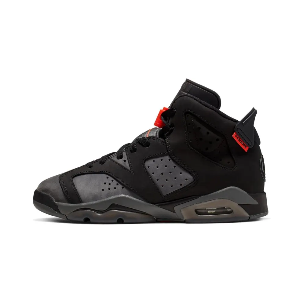 Jordan 6 Retro PSG Paris Saint-Germain (GS) Iron Grey/Infrared 23-Black (CN1078-001)