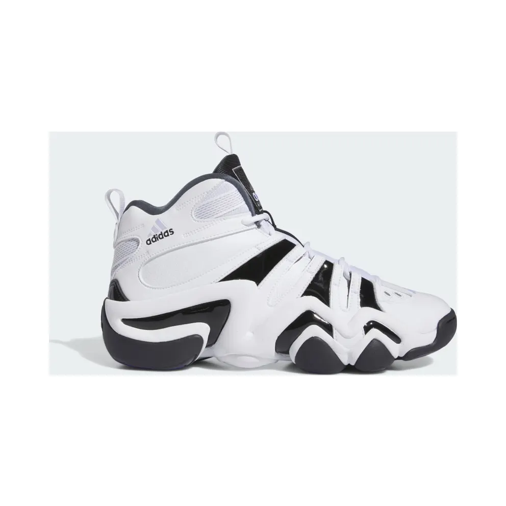 adidas Crazy 8 Basketballschuh Cloud White / Core Black / Collegiate Purple (IE7198)