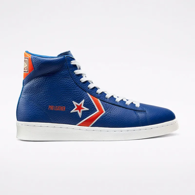 Converse Pro Leather Breaking Down Barriers Knicks Rush Blue/Brilliant Orange (166809C)