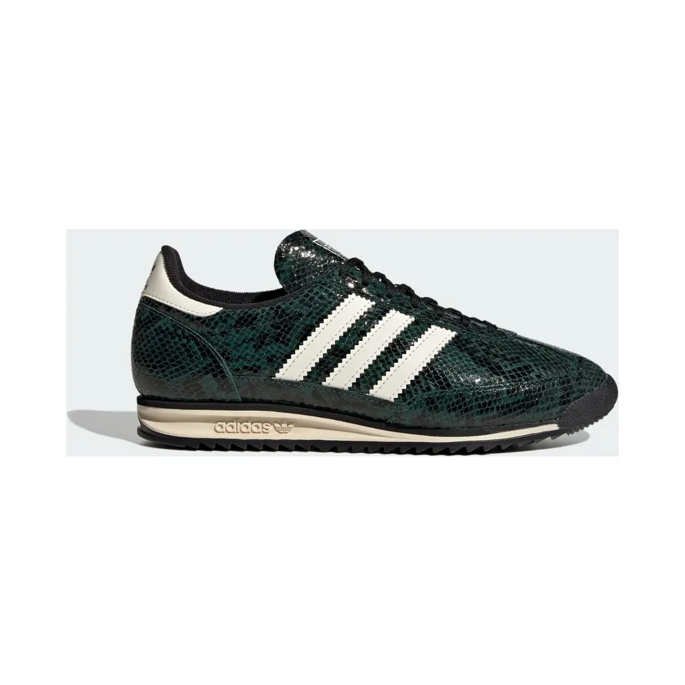 Adidas SL 72 OG Sneakers Collegiate Green / Core Black / Cream White “Snake” (JS3982)