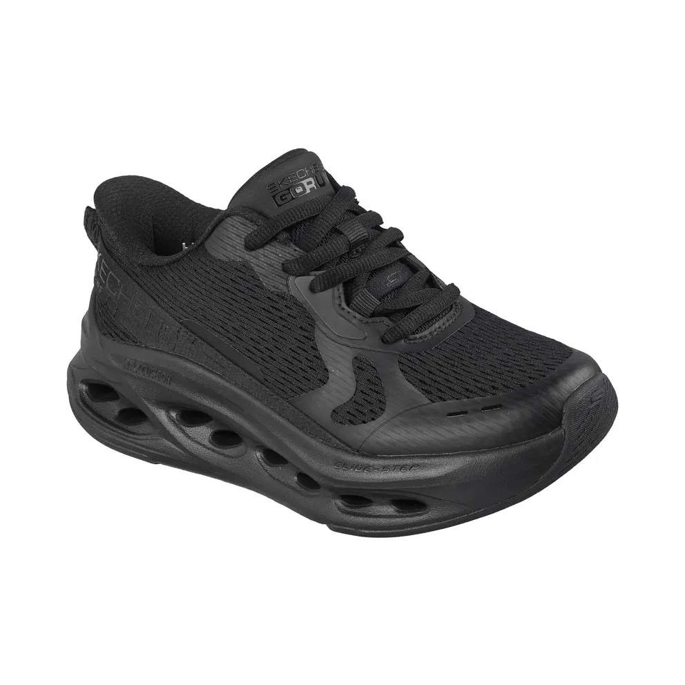 Skechers Slip-ins: Max Cushioning Glide-Step “Advert Sneaker Black” (404207LBBK)
