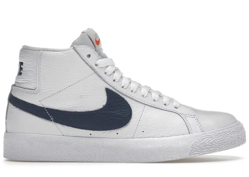 Nike SB Blazer Mid ISO White Navy (DC4472-100)