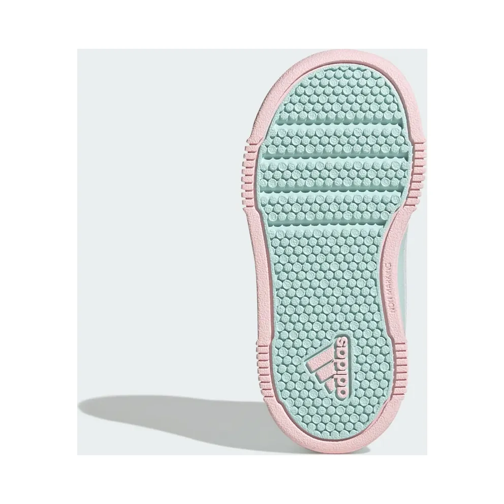 Adidas Tensaur with Velcro Cloud White / Clear Pink / Semi Flash Aqua (JQ2876)