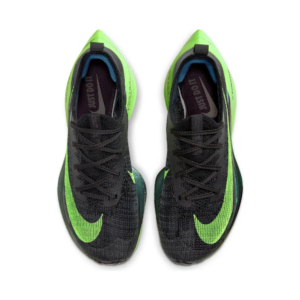 Nike Air Zoom Alphafly Next% Black Electric Green (W) Black/Electric Green (CZ1514-400)