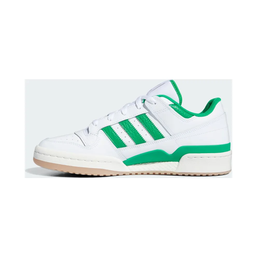 Adidas Forum Low CL Cloud White / Green / Cloud White (IH7820)