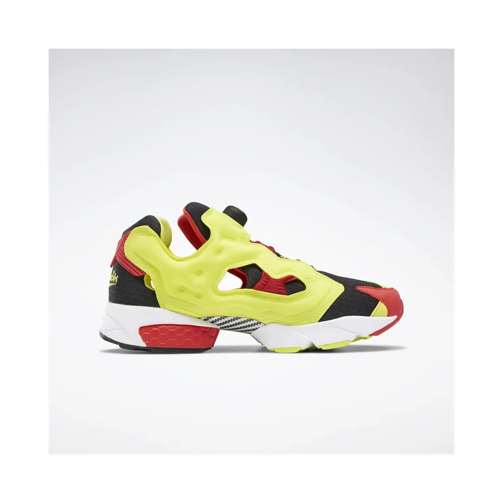 Reebok Instapump Fury Prototype Citron Black/Hyper Green-Reebok Red-White (Other Brands Reebok)