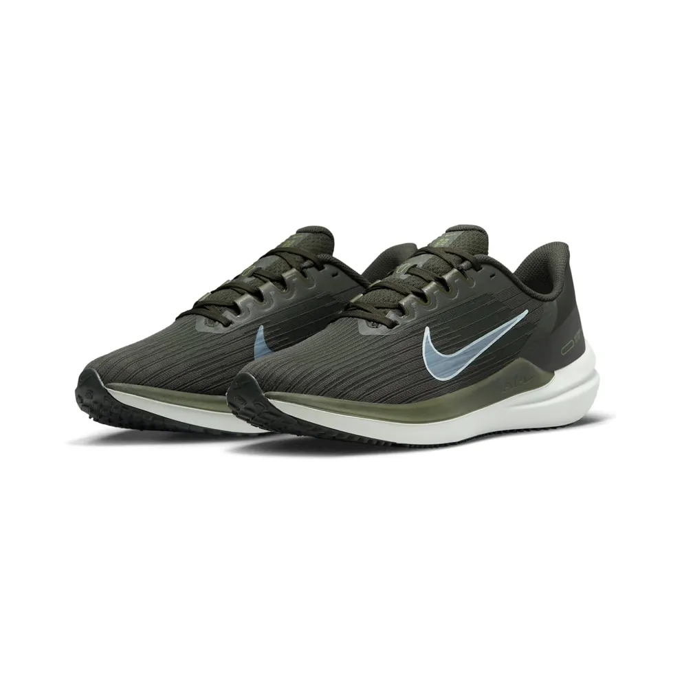 Nike Air Winflo 9 “Sequoia / Cargo Khaki / Alligator / Glacier Blue” (DD6203-300)