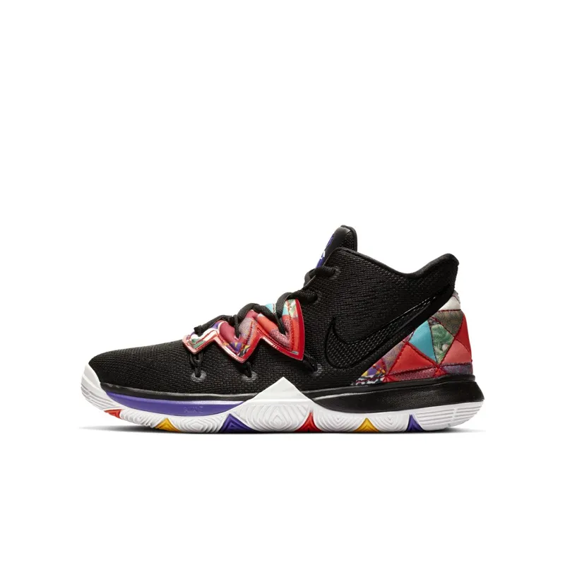 Nike Kyrie 5 Chinese New Year 2019 (GS) Black/Summit White-Black (AQ2456-010)