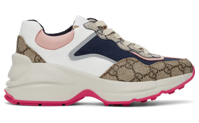 Gucci Multicolor GG Rhyton Sneakers (620185 99WF0)