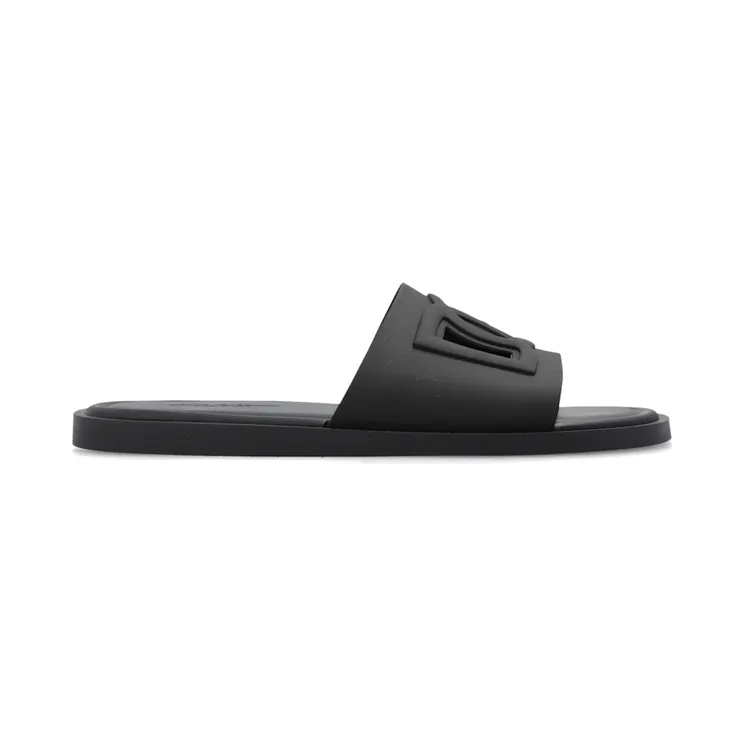 Dolce & Gabbana DG Logo Slide Black (CS2215 AN994 80999)