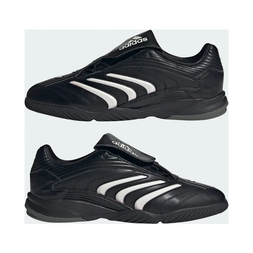 Adidas Predator Sala Core Black / Zero Metalic / Lucid Red (JQ3916)