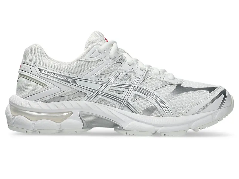 ASICS GEL-CUMULUS 16 GS “White / Pure Silver” (1204A193-100)