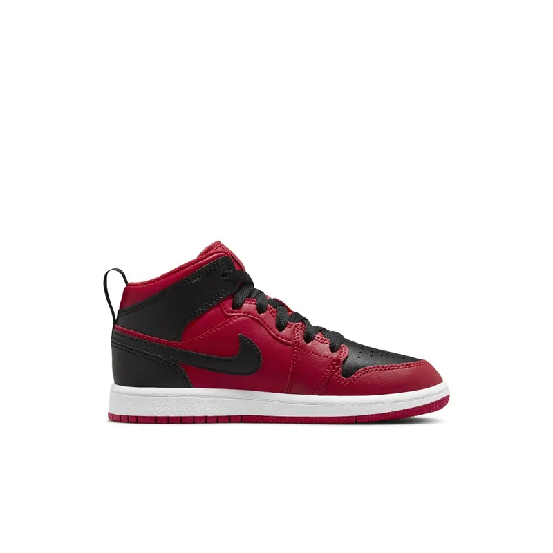 Air Jordan 1 Mid Reverse Bred (PS) (640734-660)