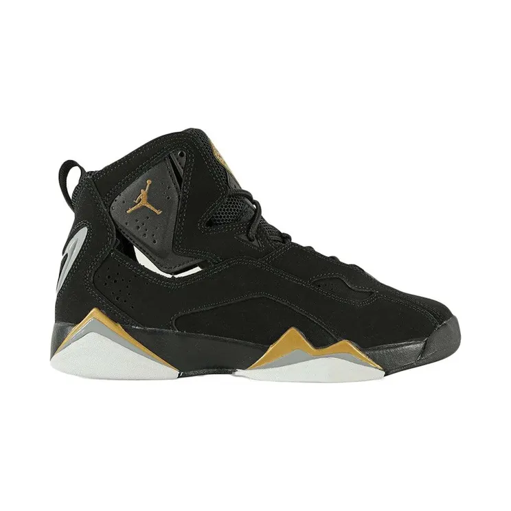 Jordan True Flight Black Metallic Gold (343795-070)