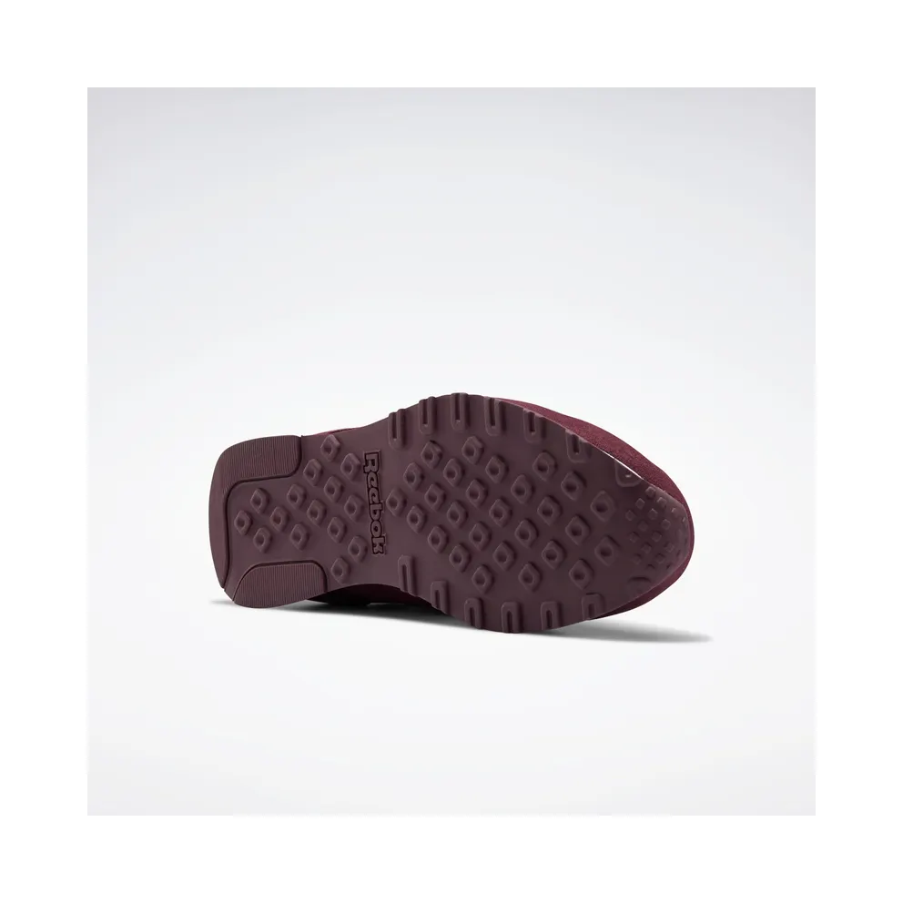 Reebok Royal Glide LX Shoes Maroon / White / Maroon