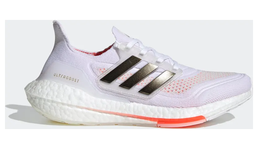 adidas Ultraboost 21 Tokyo Running Cloud White / Core Black / Solar Red (S23840)