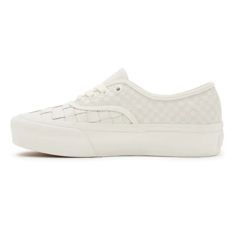 VANS Authentic Platform 2.0 Woven Shoes White (VN0A5KXA9GY)
