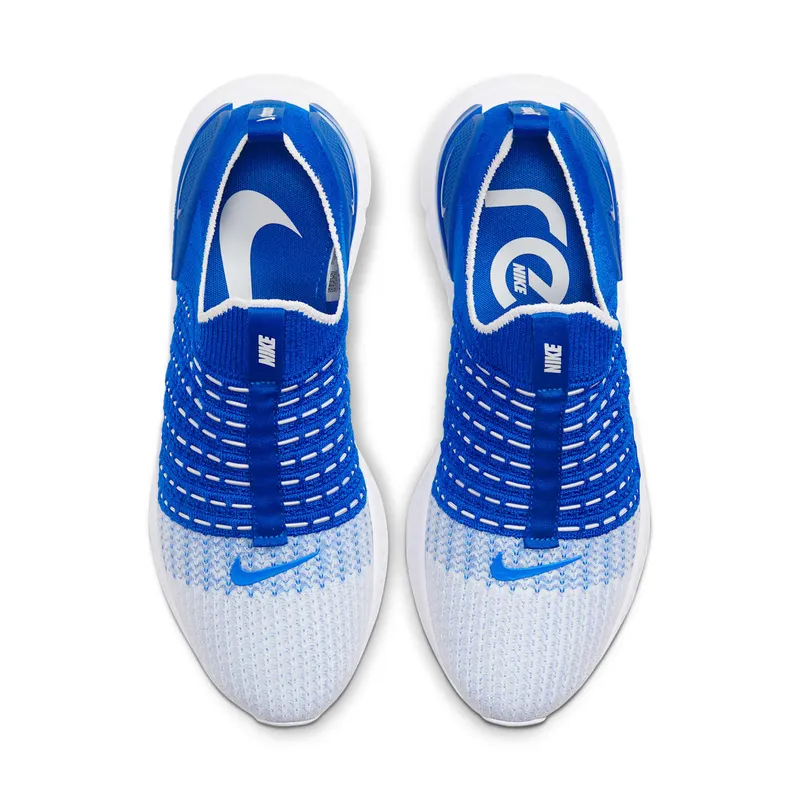 Nike React Phantom Run Flyknit 2 Photo Blue White Photo Blue/White (CJ0277-400)