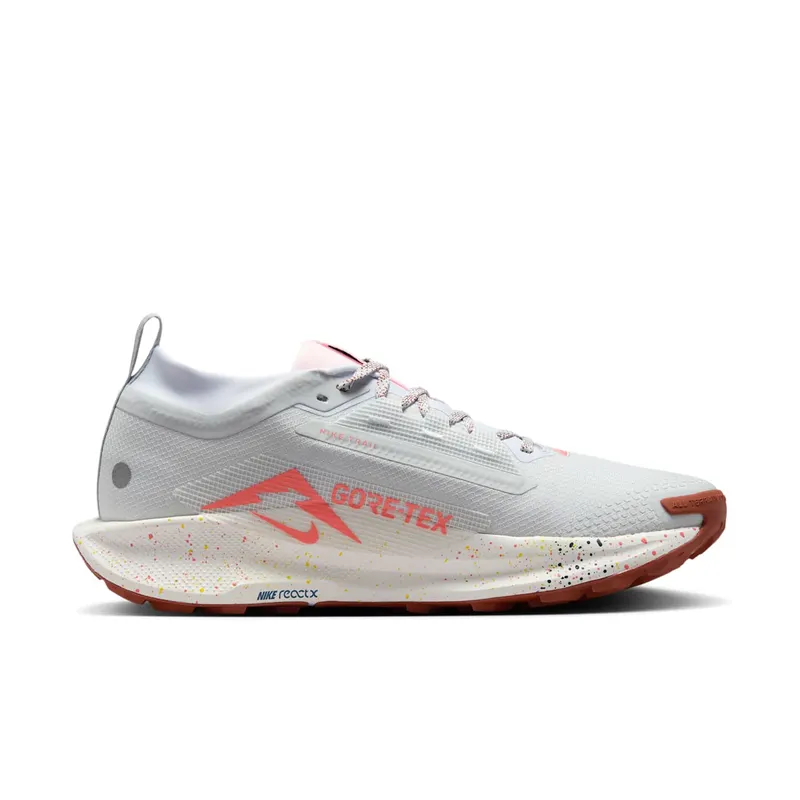 Nike React Pegasus Trail 5 Gore-Tex Pure Platinum Football Grey Pink Foam White (FQ0908-009)