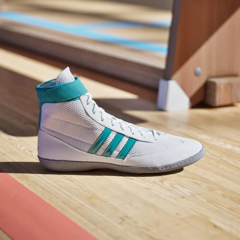 Adidas Combat Speed 4 Cloud White / Pure Teal / Grey Three (JQ4985)
