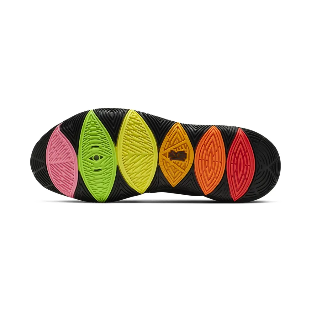 Nike Kyrie 5 Black Rainbow Soles Black/Black-Black (AO2918-001)