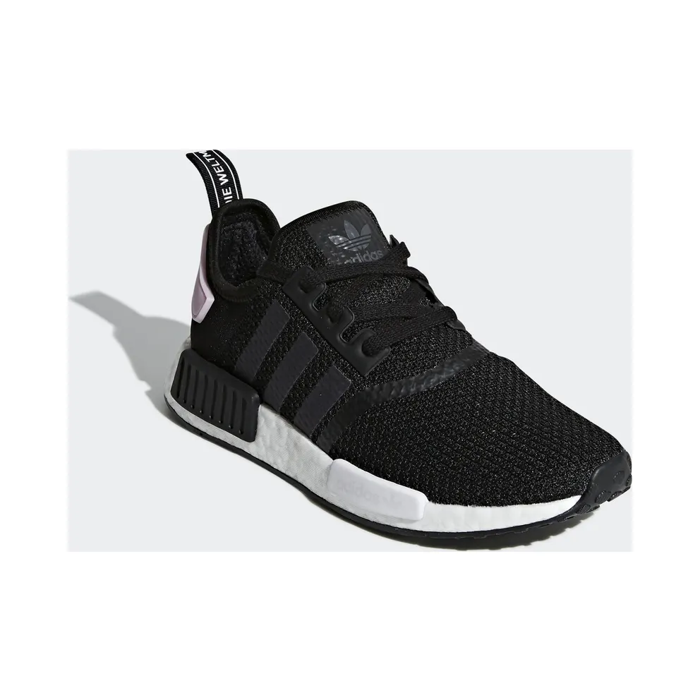 adidas NMD R1 Core Black Clear Pink (W) Core Black/Cloud White/Clear Pink (B37649)