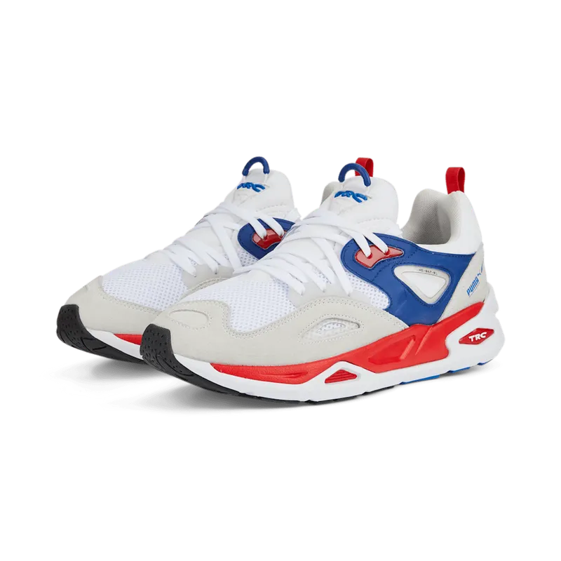 Women’s PUMA Trc Blaz White/High Risk Red (384958-08)