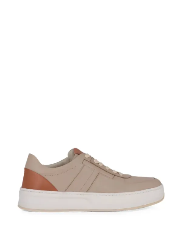 Tod’s T-panel leather – Beige (XXM79B0BS10NEH69TK)