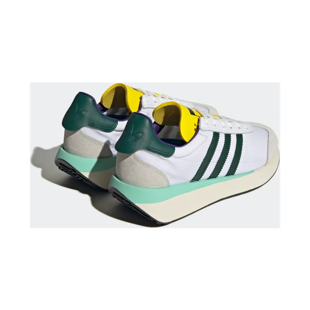 adidas Country XLG Cloud White / Collegiate Green / Yellow (IF8118)